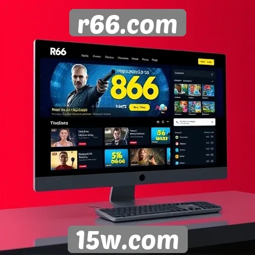 Avaliação da interface do usuário no R66.com